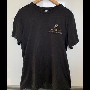 Vanderbilt University Black T-shirt